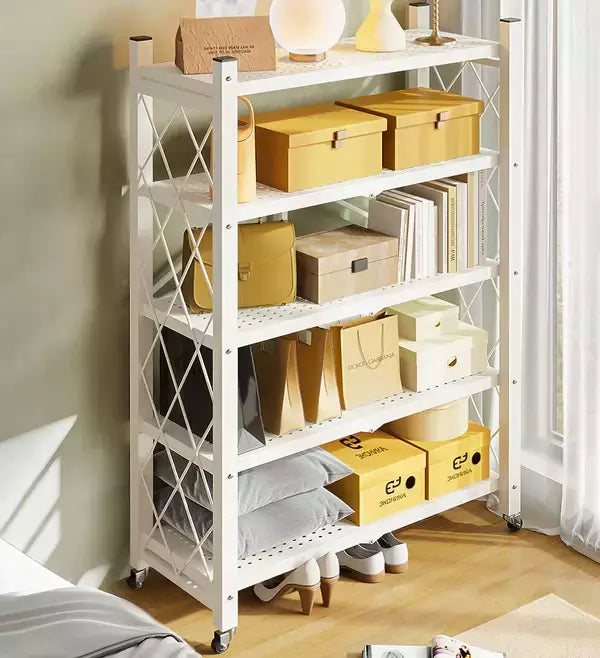 Shelf Master Premium | Organiseur en Acier Inoxydable Renforcé