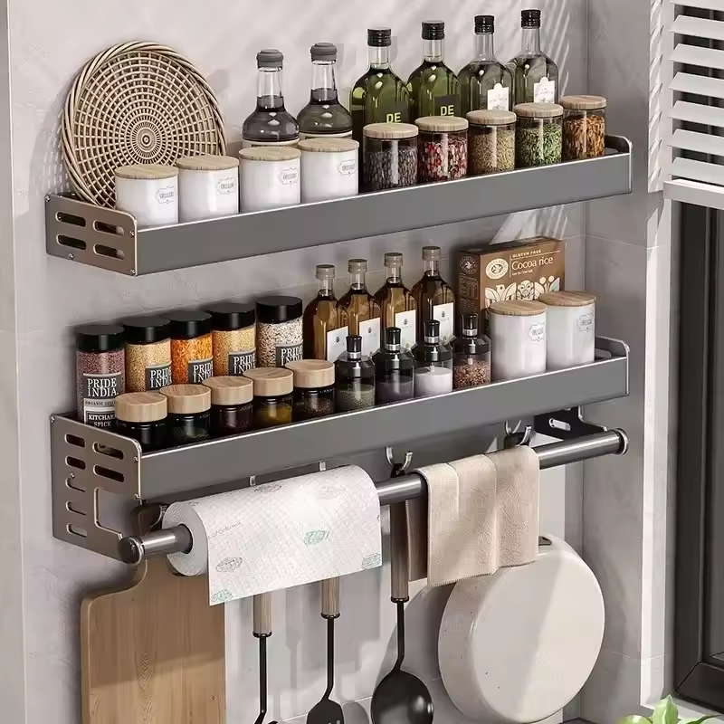 Étagère de Rangement KitchenPro – Style Gourmet
