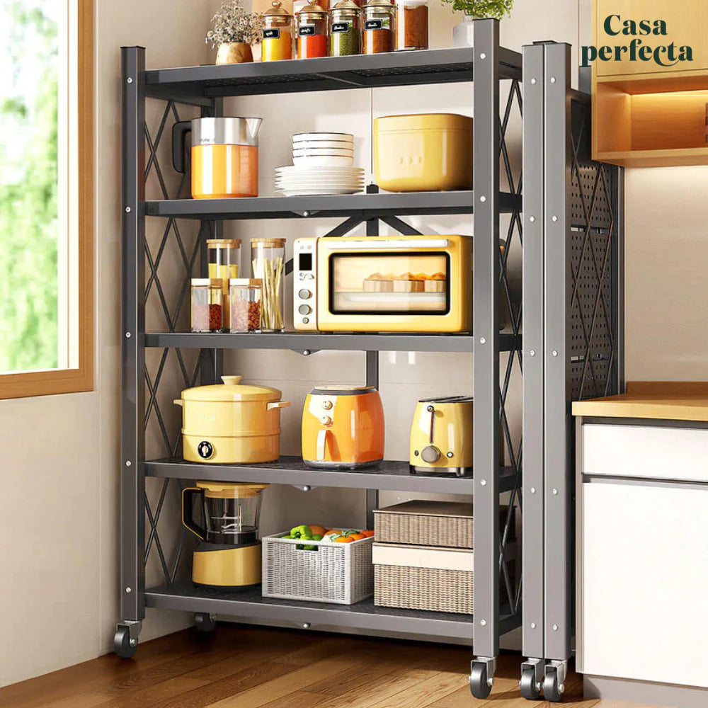 Shelf Master Premium | Organiseur en Acier Inoxydable Renforcé