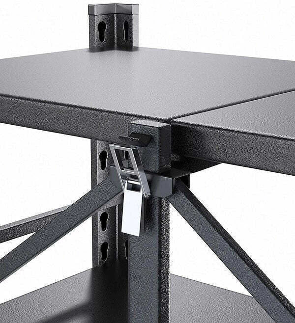 Shelf Master Premium | Organiseur en Acier Inoxydable Renforcé