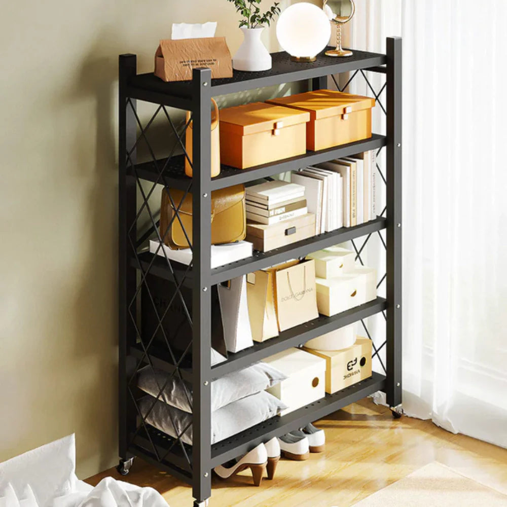 Shelf Master Premium | Organiseur en Acier Inoxydable Renforcé