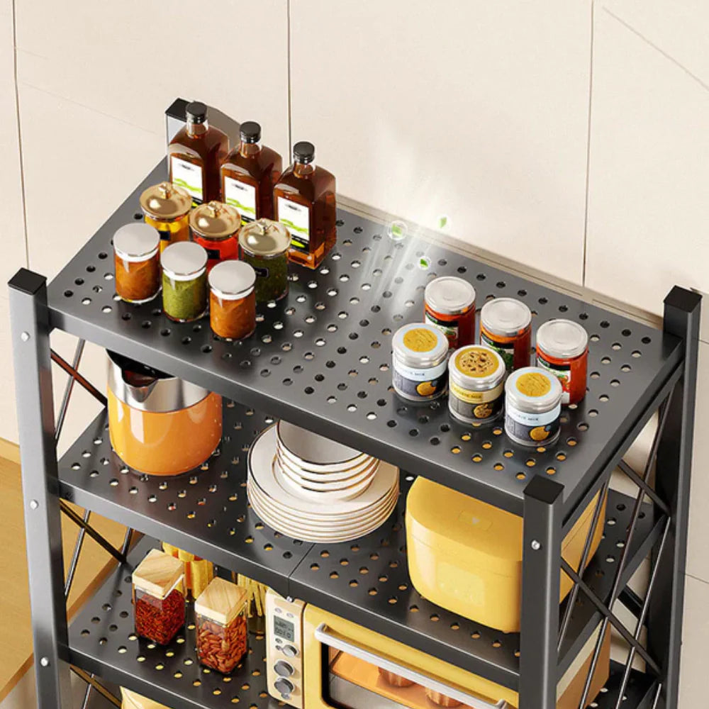Shelf Master Premium | Organiseur en Acier Inoxydable Renforcé