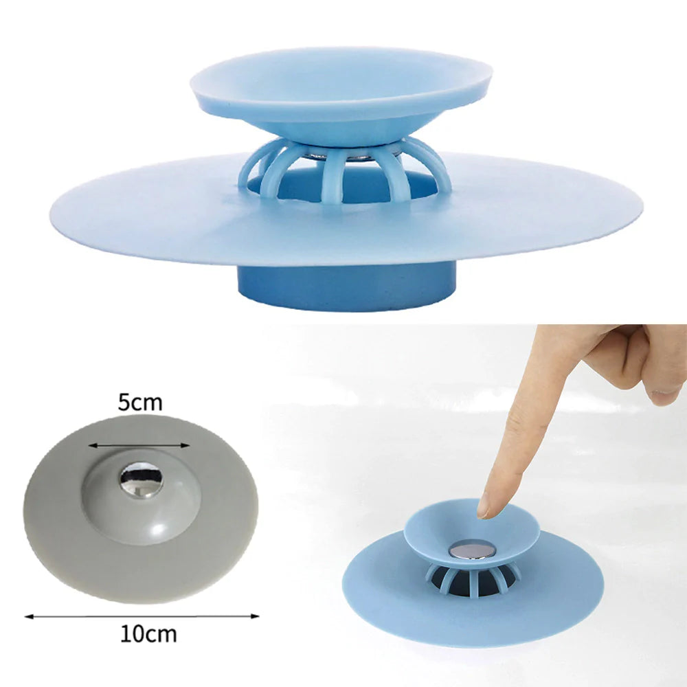 Bouchon de Drain en Silicone CleanWater | Ajustement Universel