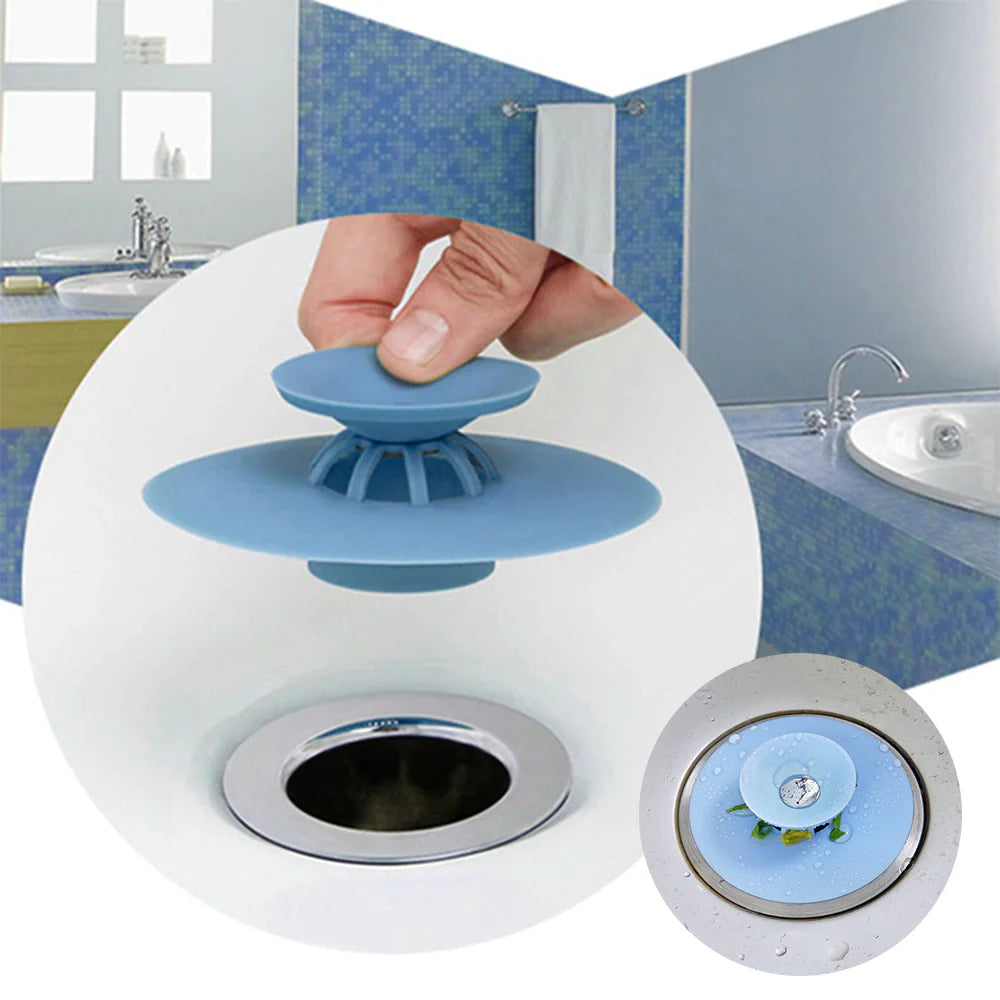 Bouchon de Drain en Silicone CleanWater | Ajustement Universel