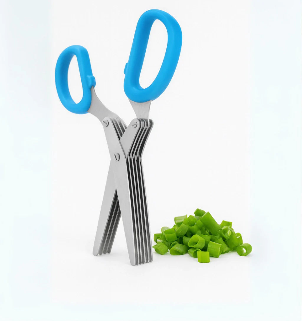 Ciseaux de Cuisine 4 Lames 49 cm | Coupe Rapide