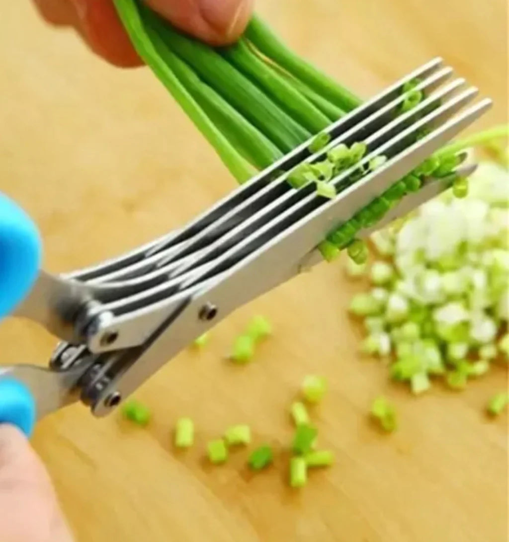 Ciseaux de Cuisine 4 Lames 49 cm | Coupe Rapide