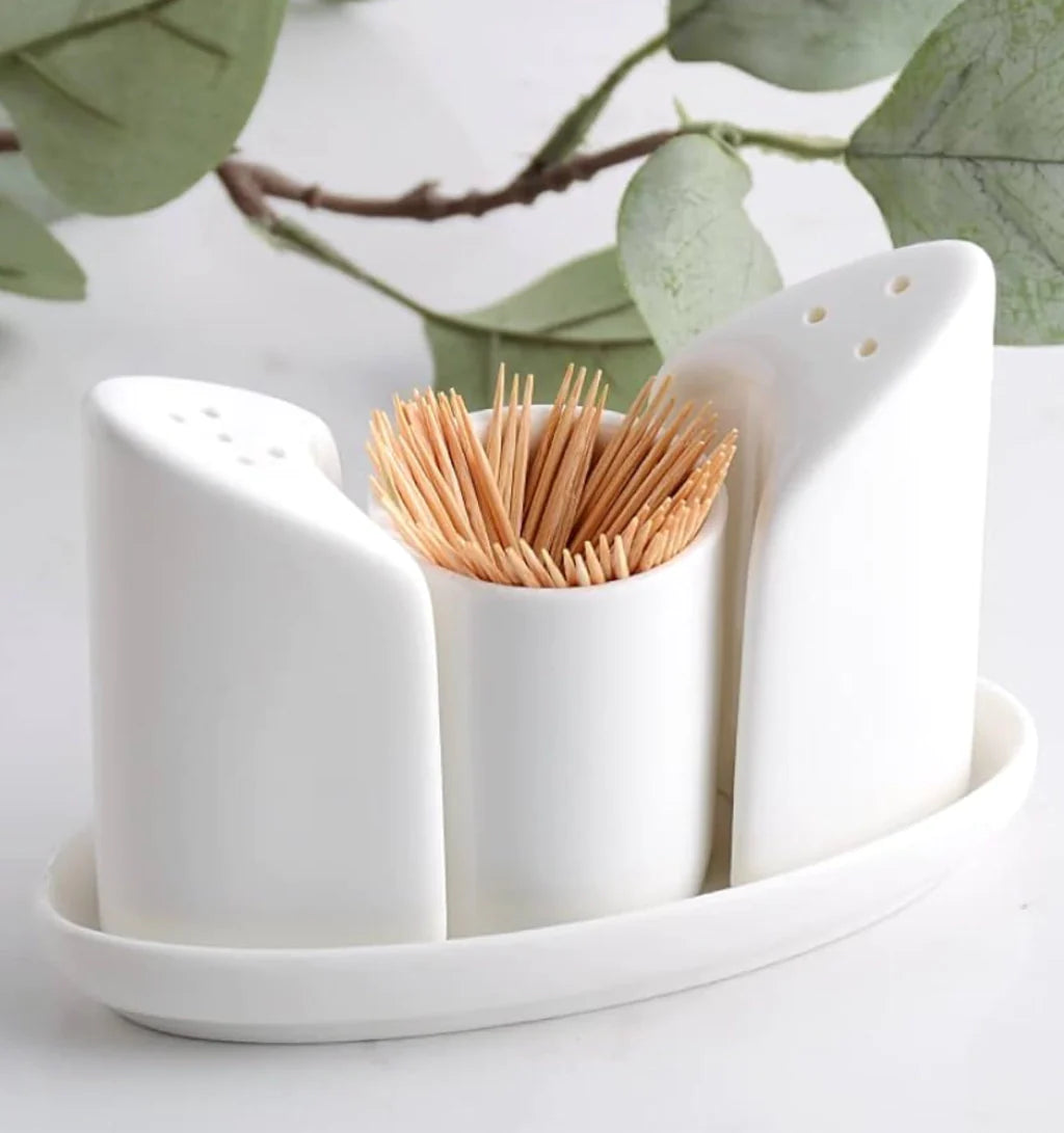 Set Sel & Poivre avec Support | Cuisine