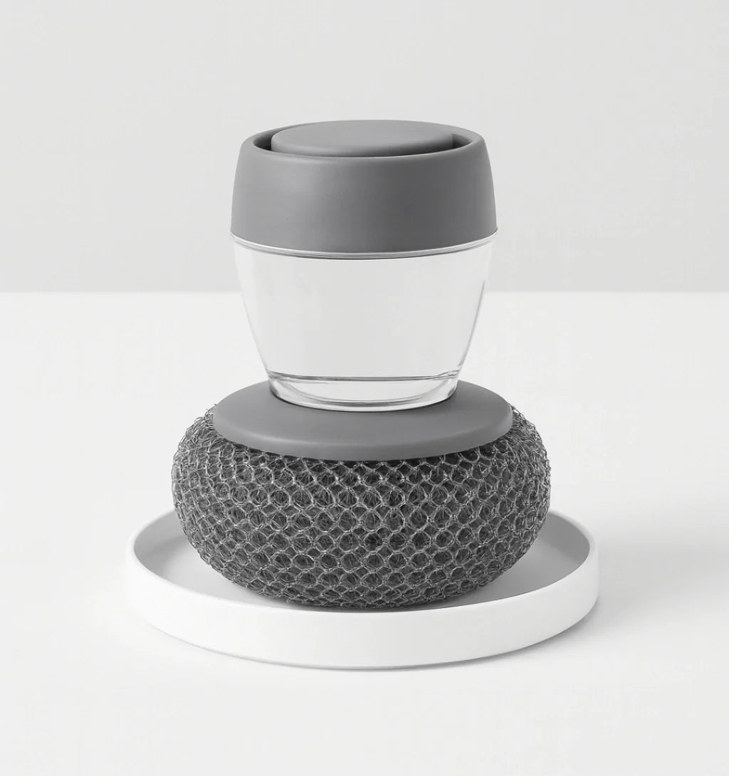 Éponge Nettoyante en Acier Rechargeable | Nettoyage Cuisine